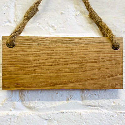 Solid Oak Plaque 20/30/40/50cm 2cm thick