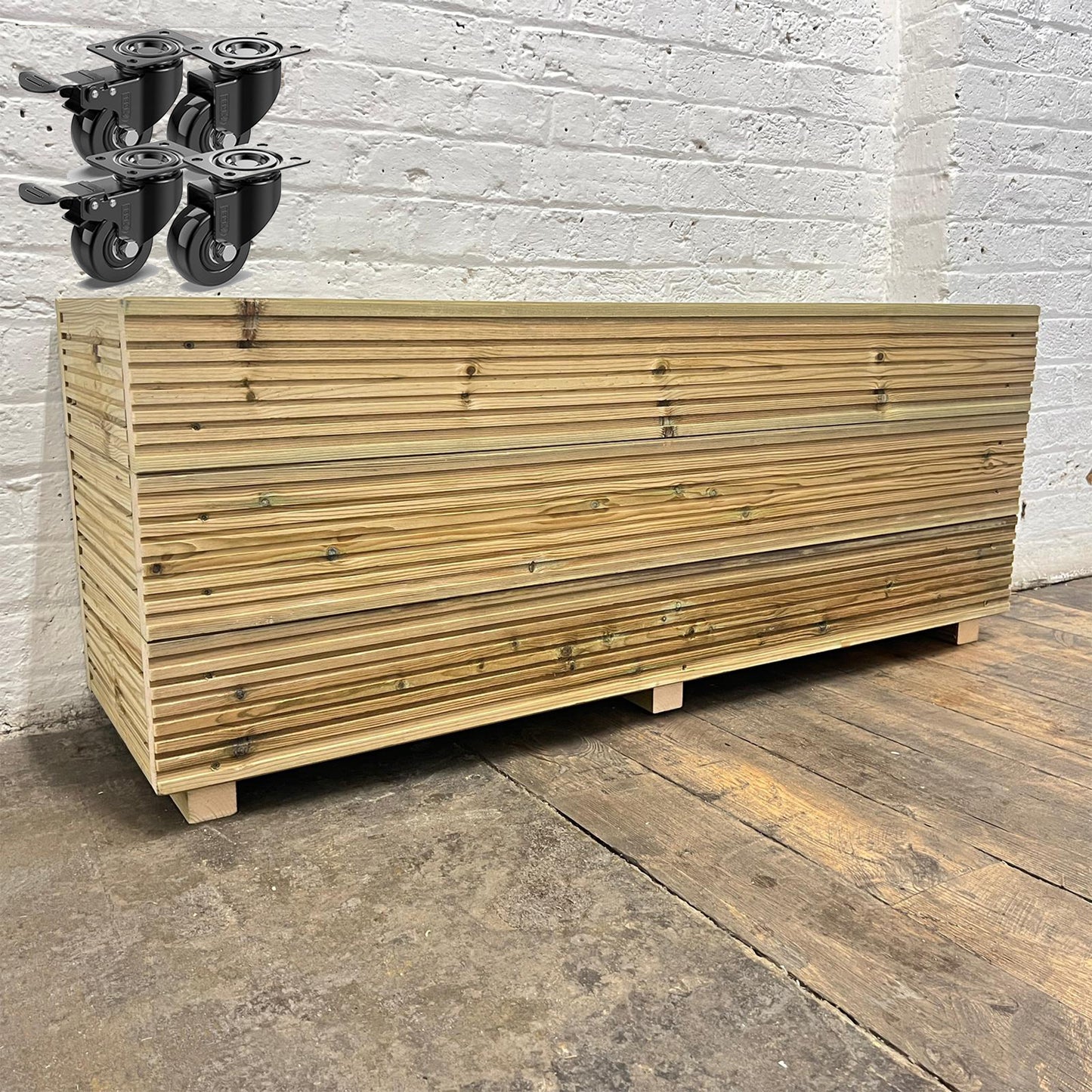 4ft (120cm) Long (48cm) Tall Planter
