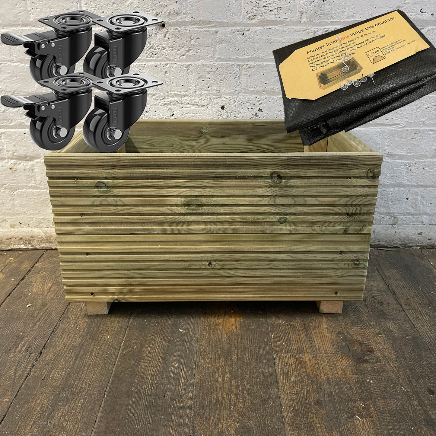 Medium Decking Planter 57x35x33cm