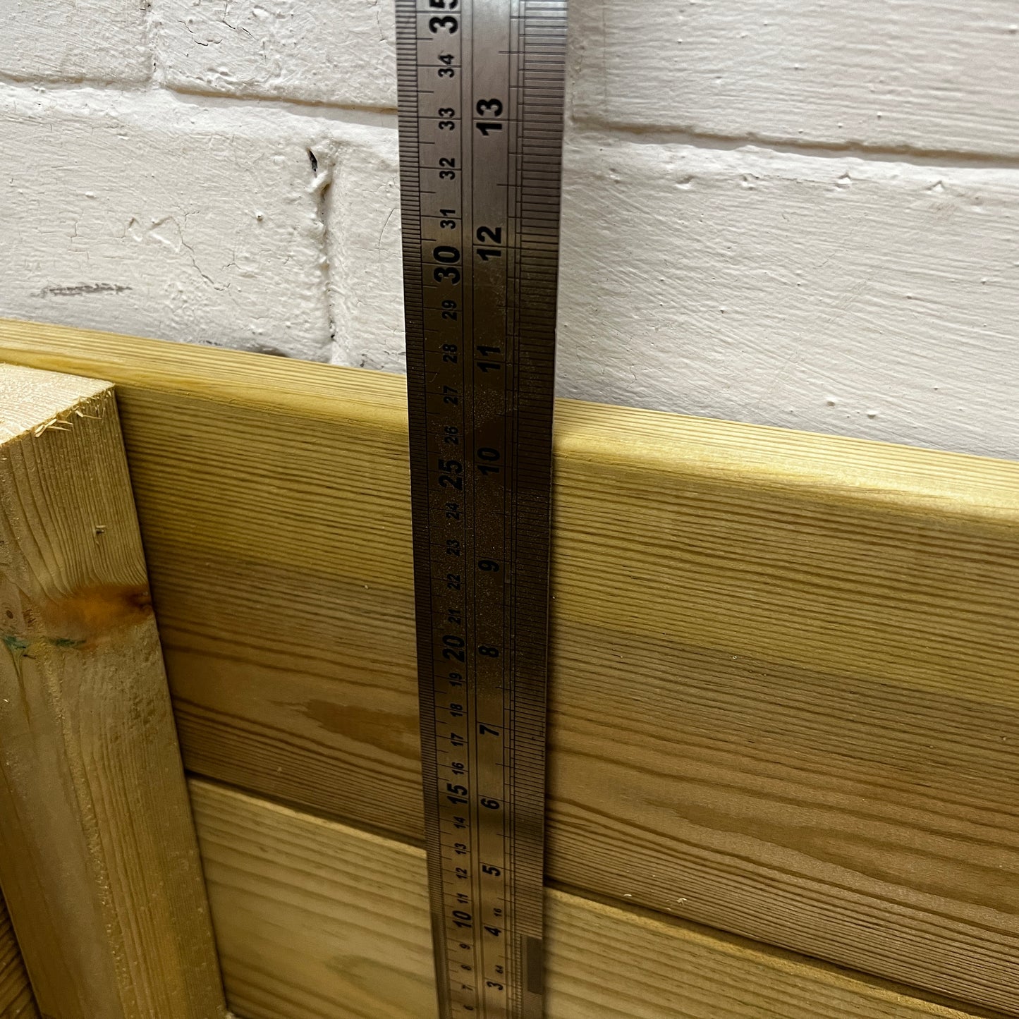 Large 100cm Long Decking Planter 100x35x33cm