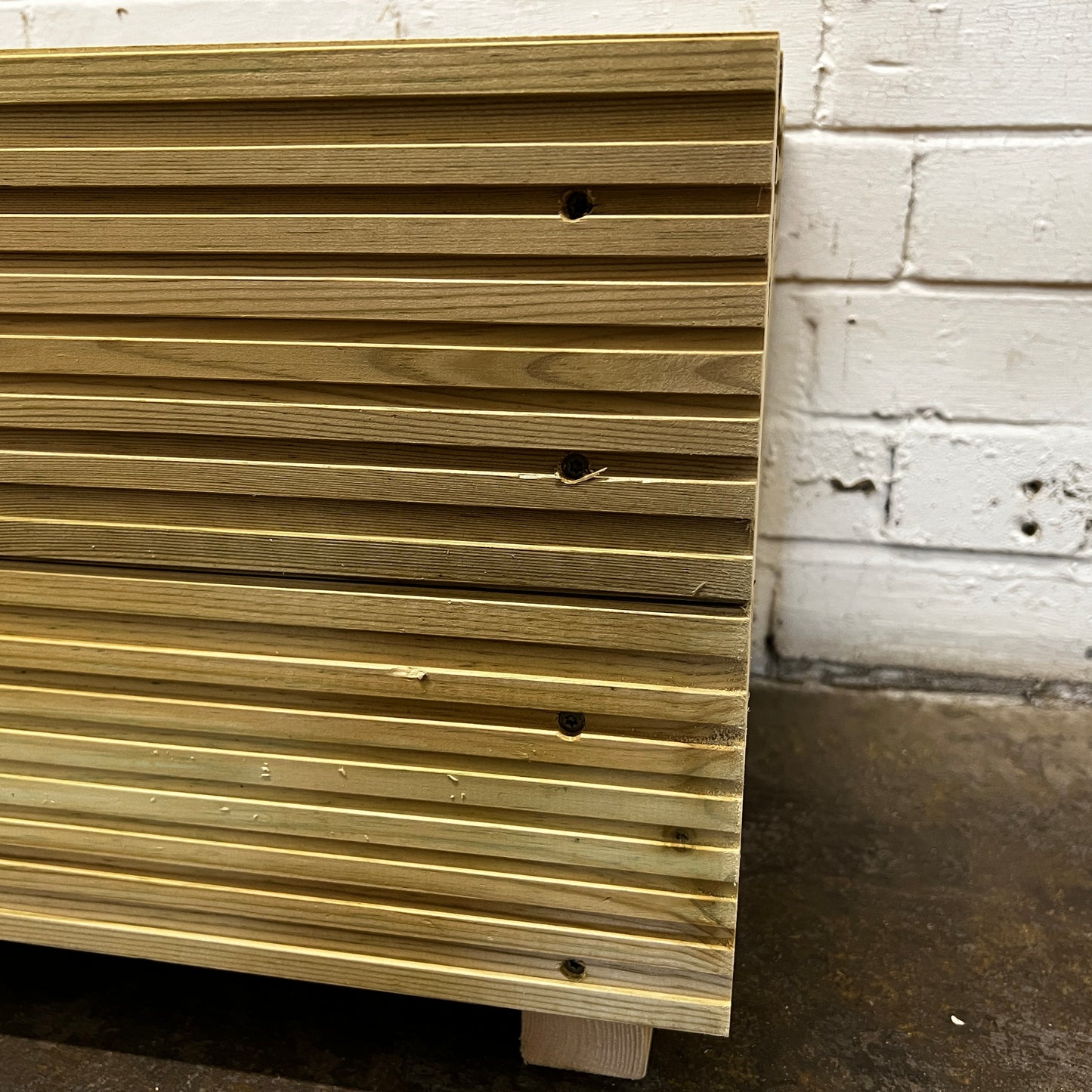 Large 100cm Long Decking Planter 100x35x33cm