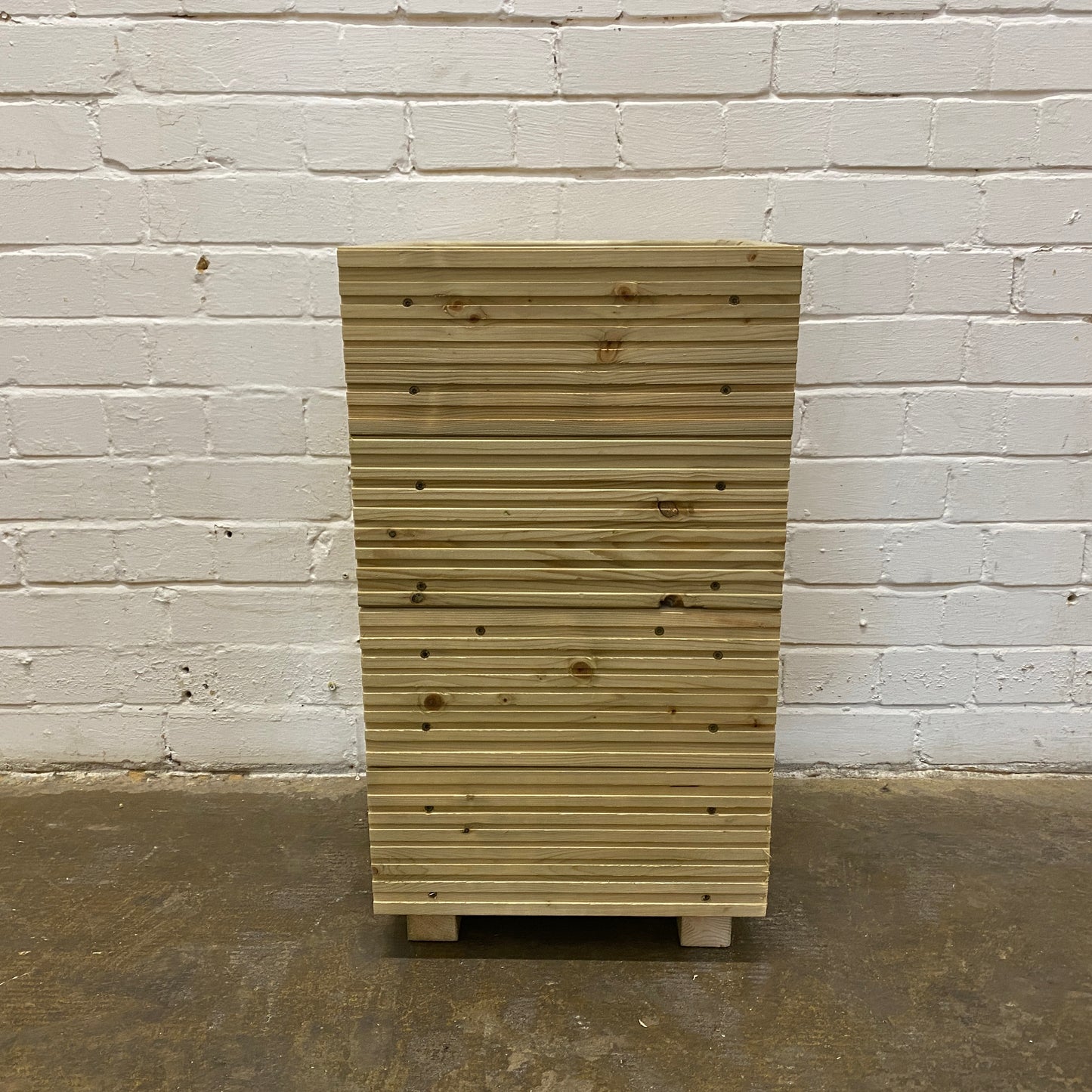 Small 63cm Tall Decking Patio Planter