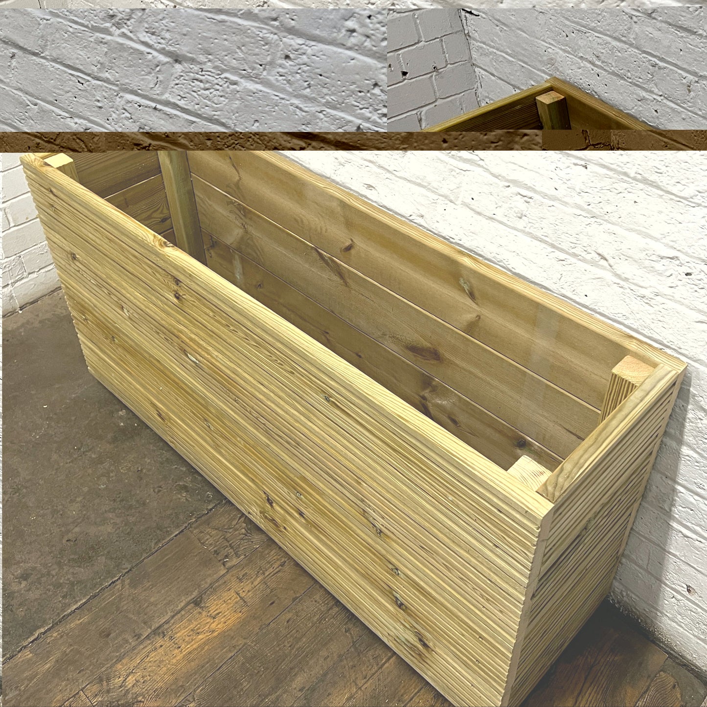 1 Meter Long Tall (63cm) Planter