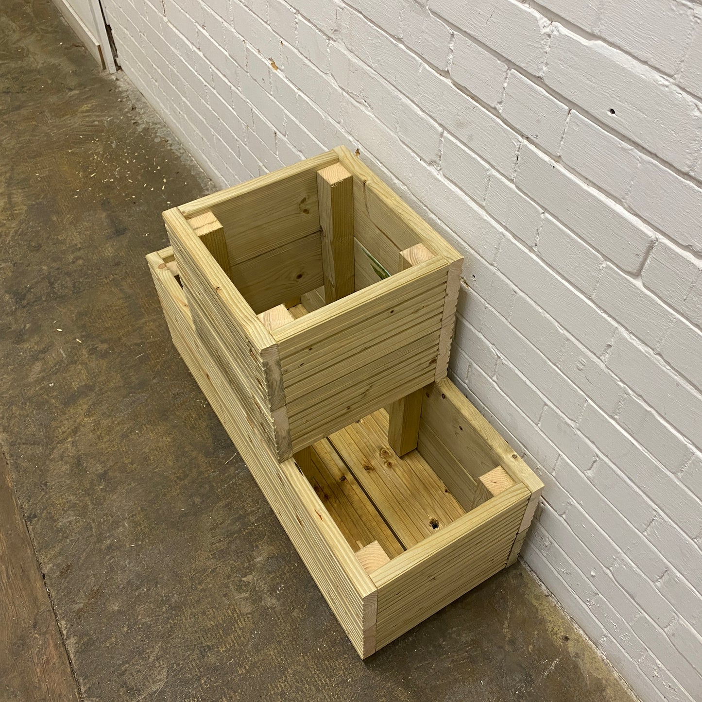 One Tiered Decking Planter