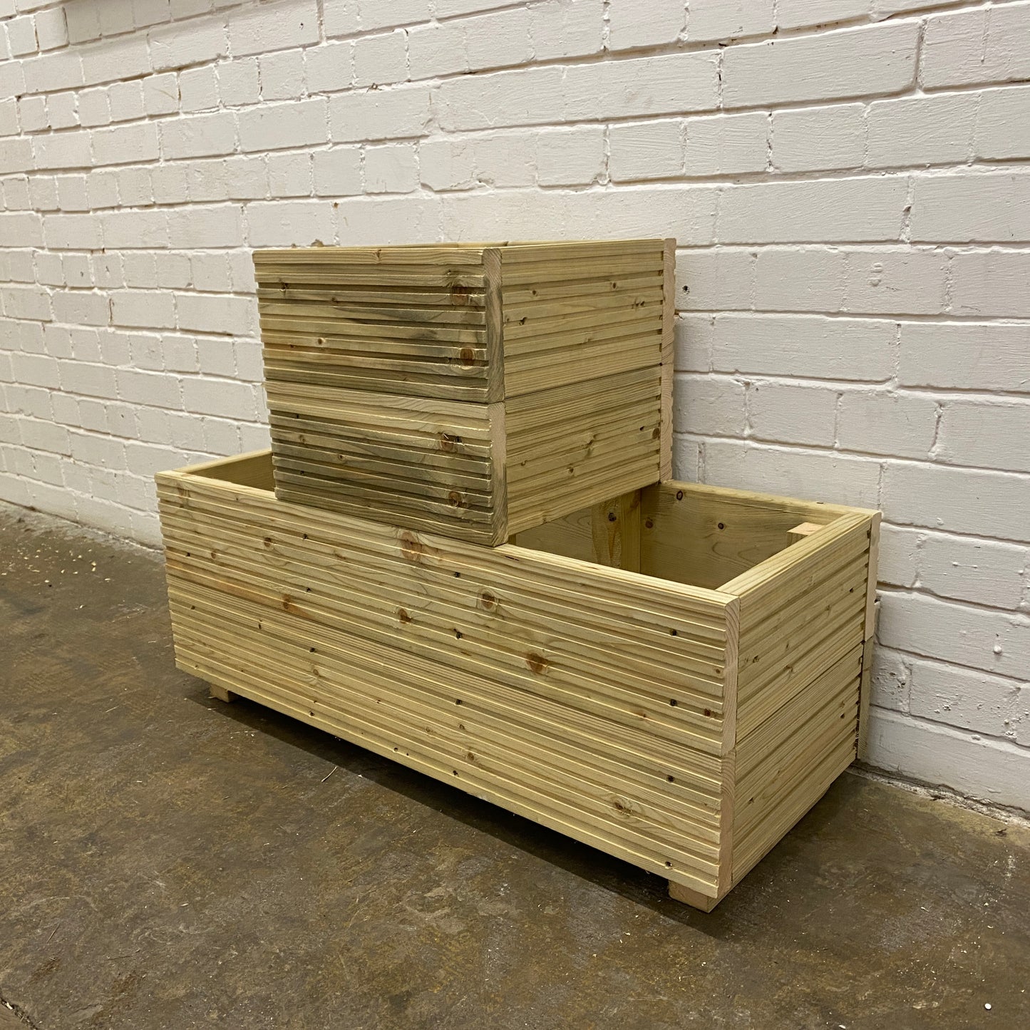 One Tiered Decking Planter