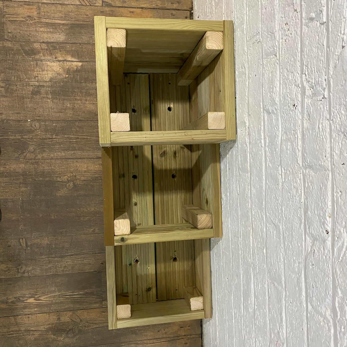 Three Tiered Decking Planter 88x35x48cm