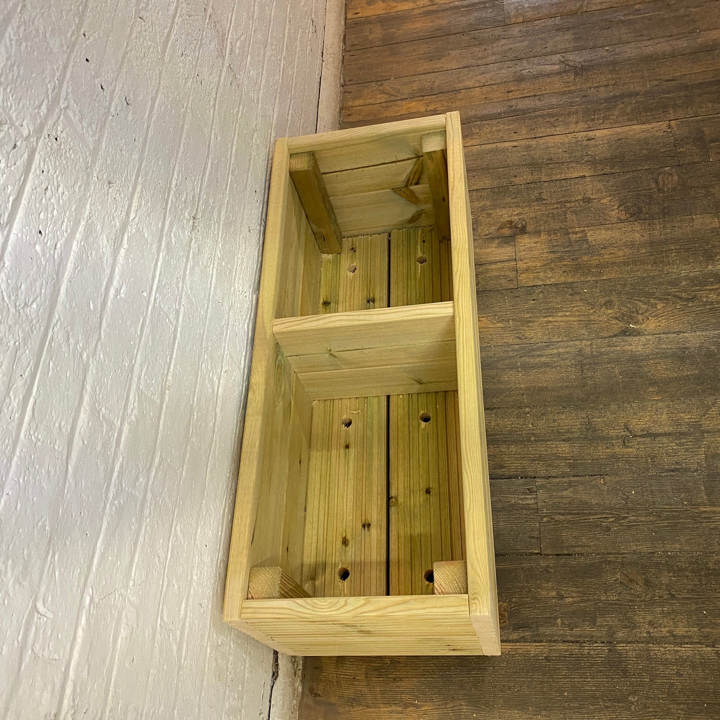Large Decking patio Planter - with central divide