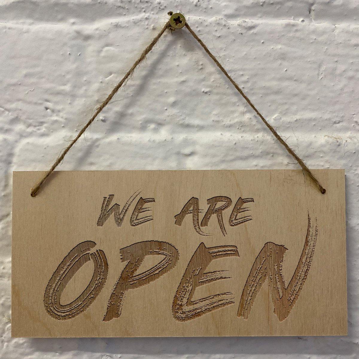 Open / Closed Shop - Cafe Sign
