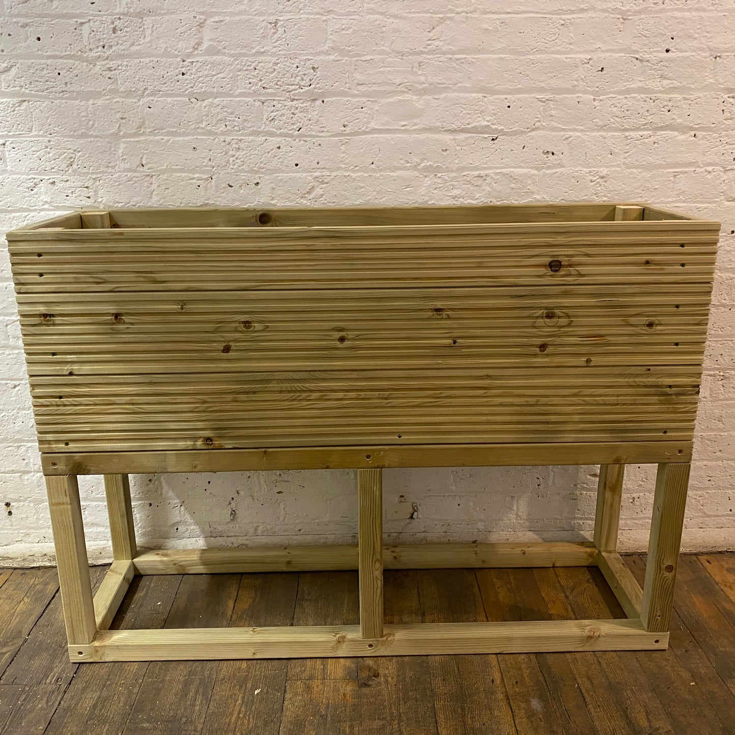 Large Raised 100cm Long Decking Planter 100x35x96cm