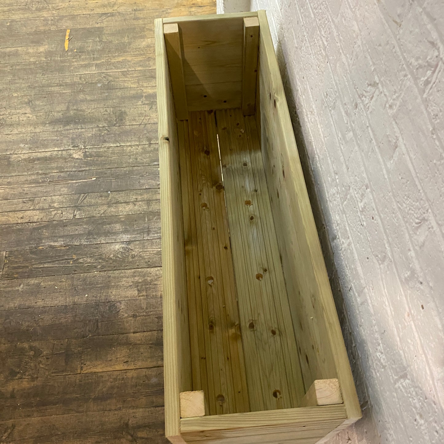 Large Raised 100cm Long Decking Planter 100x35x96cm