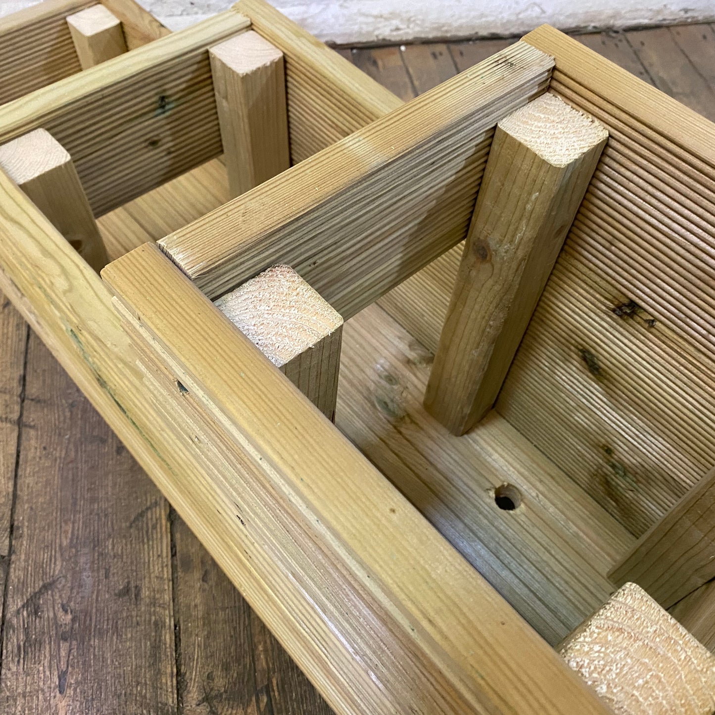 Three Tiered Decking Planter 88x35x48cm