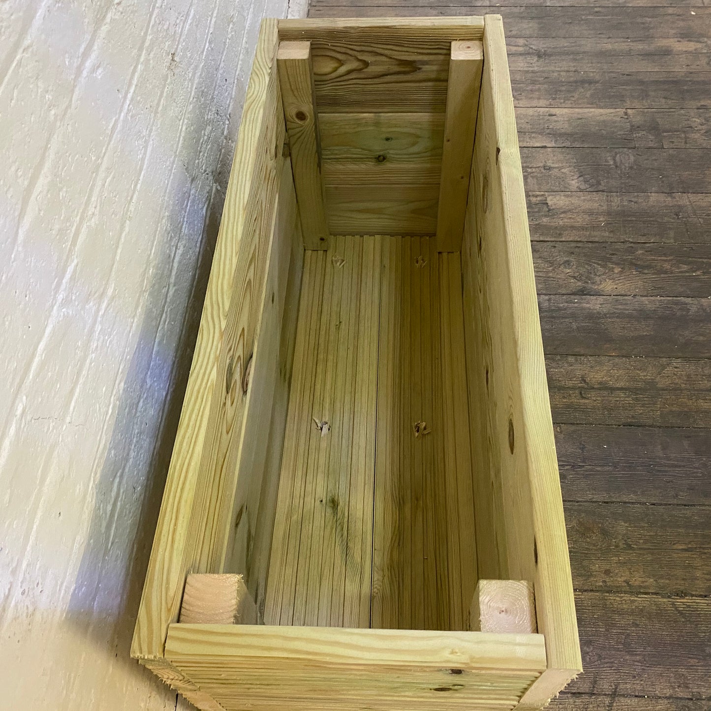 Large Decking Planter 48cm Tall 88x35x48cm