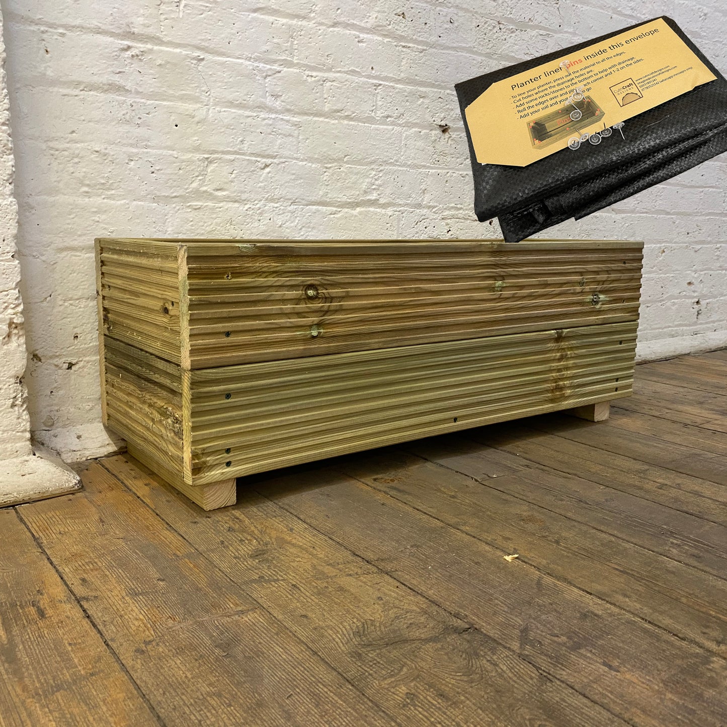 Large Decking Planter 88x35x33cm