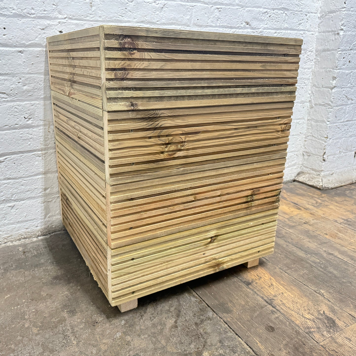 Large Square Tall Planter 50x50x63cm