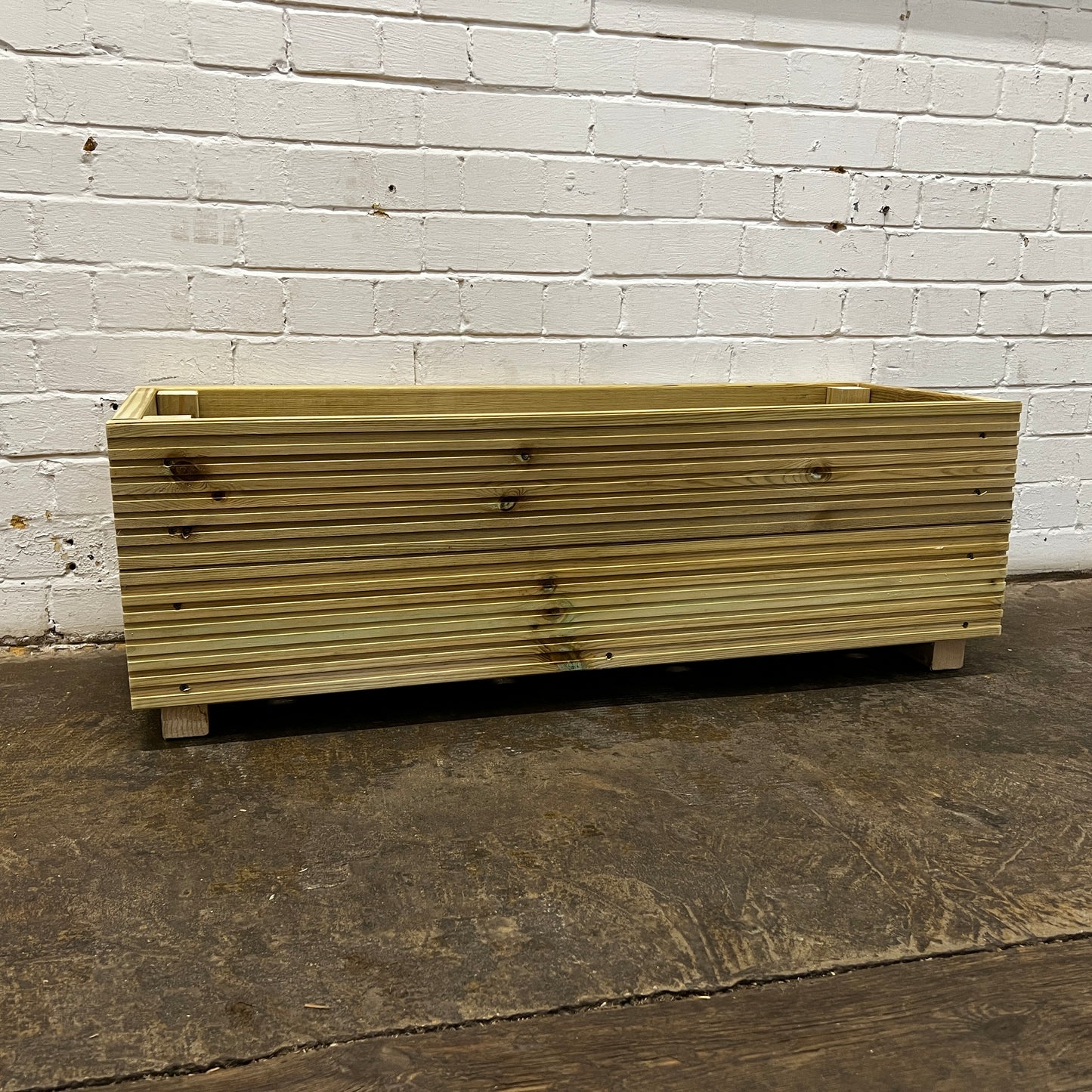 Large 100cm Long Decking Planter 100x35x33cm