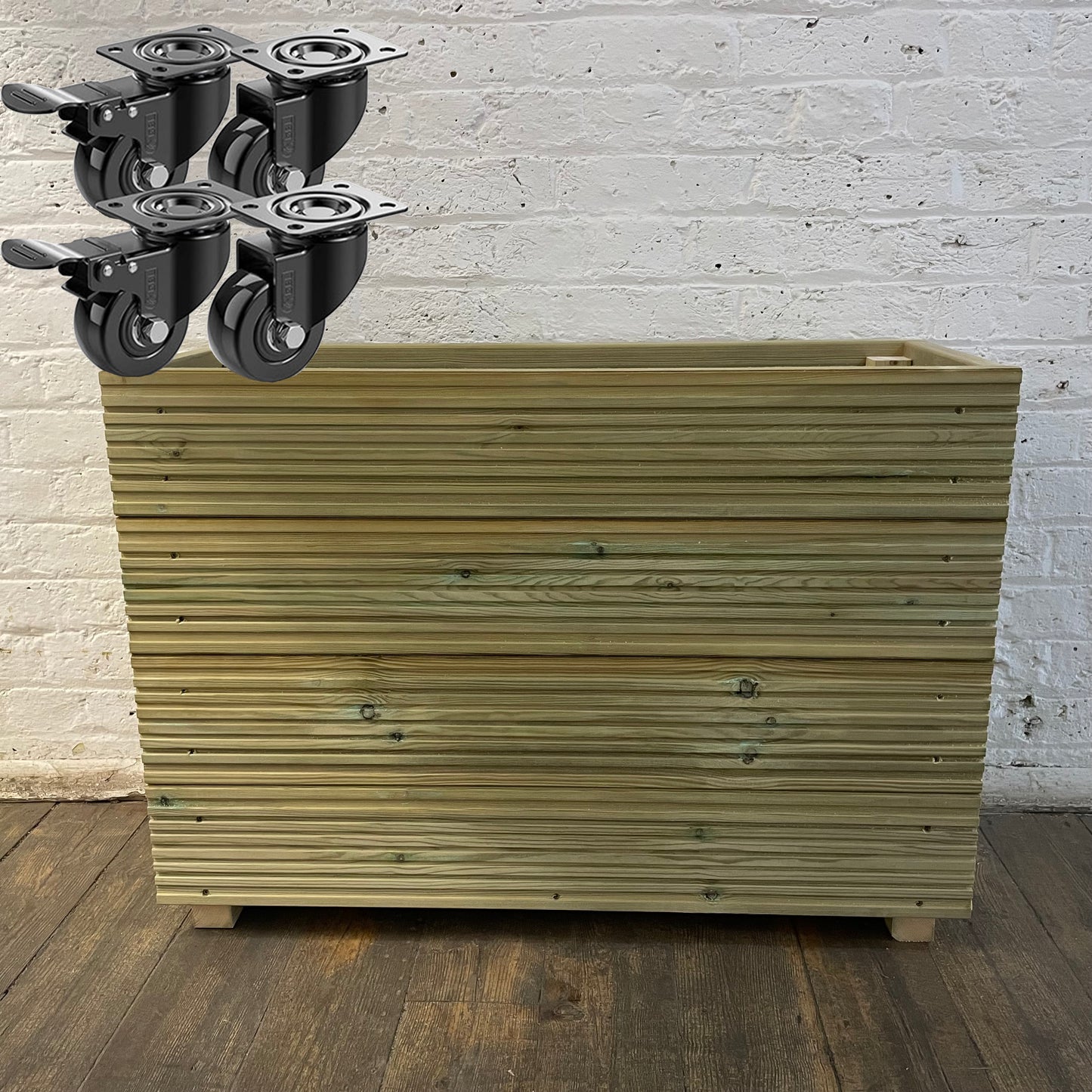 Tall Large Decking Planter 63cm tall