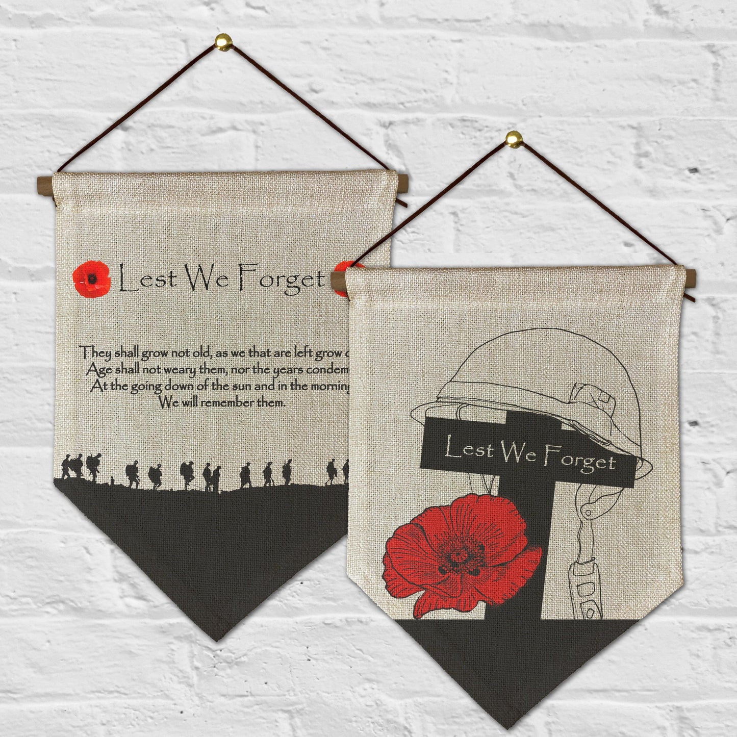 Lest We Forget Bunting/Pennant