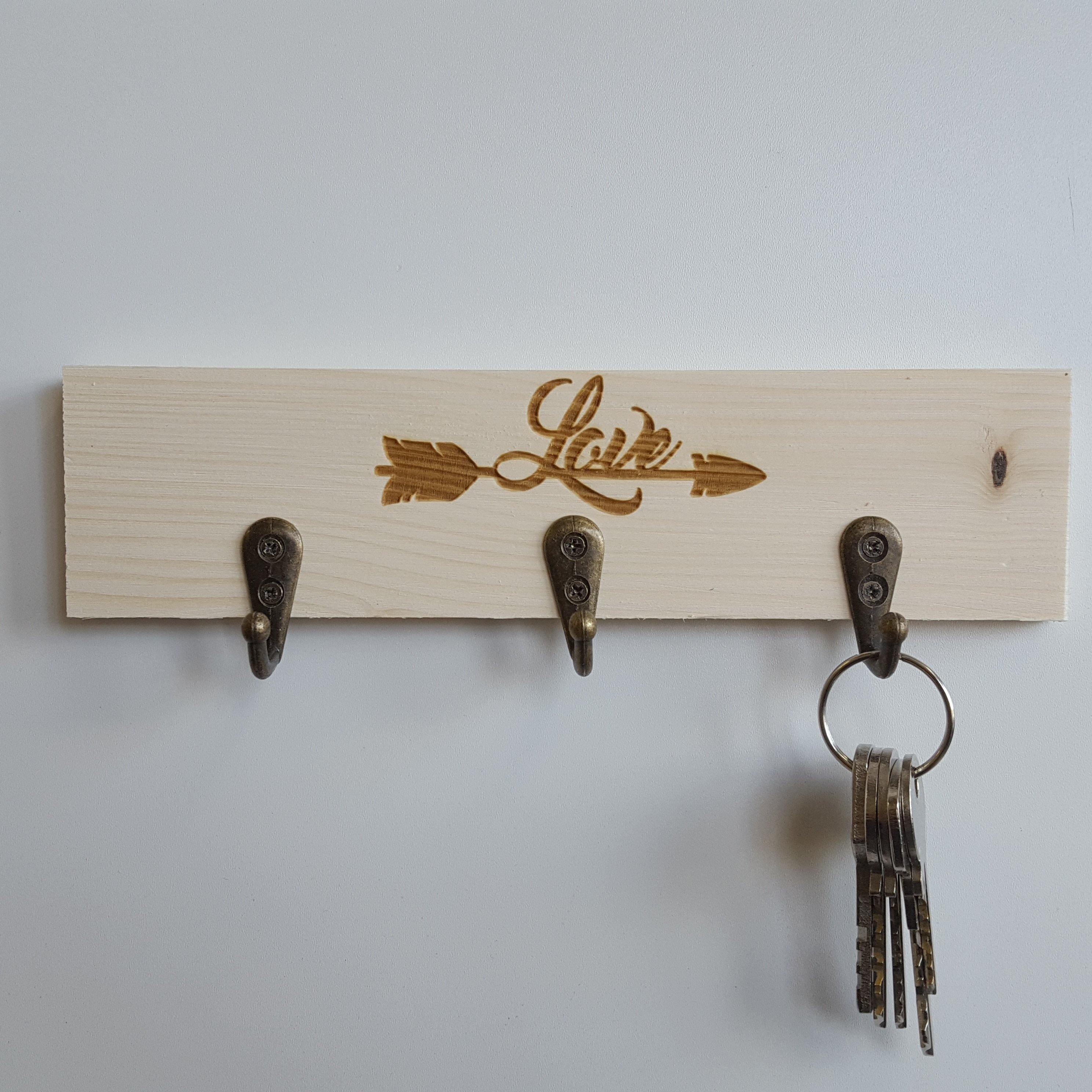 Personalized on sale key holder