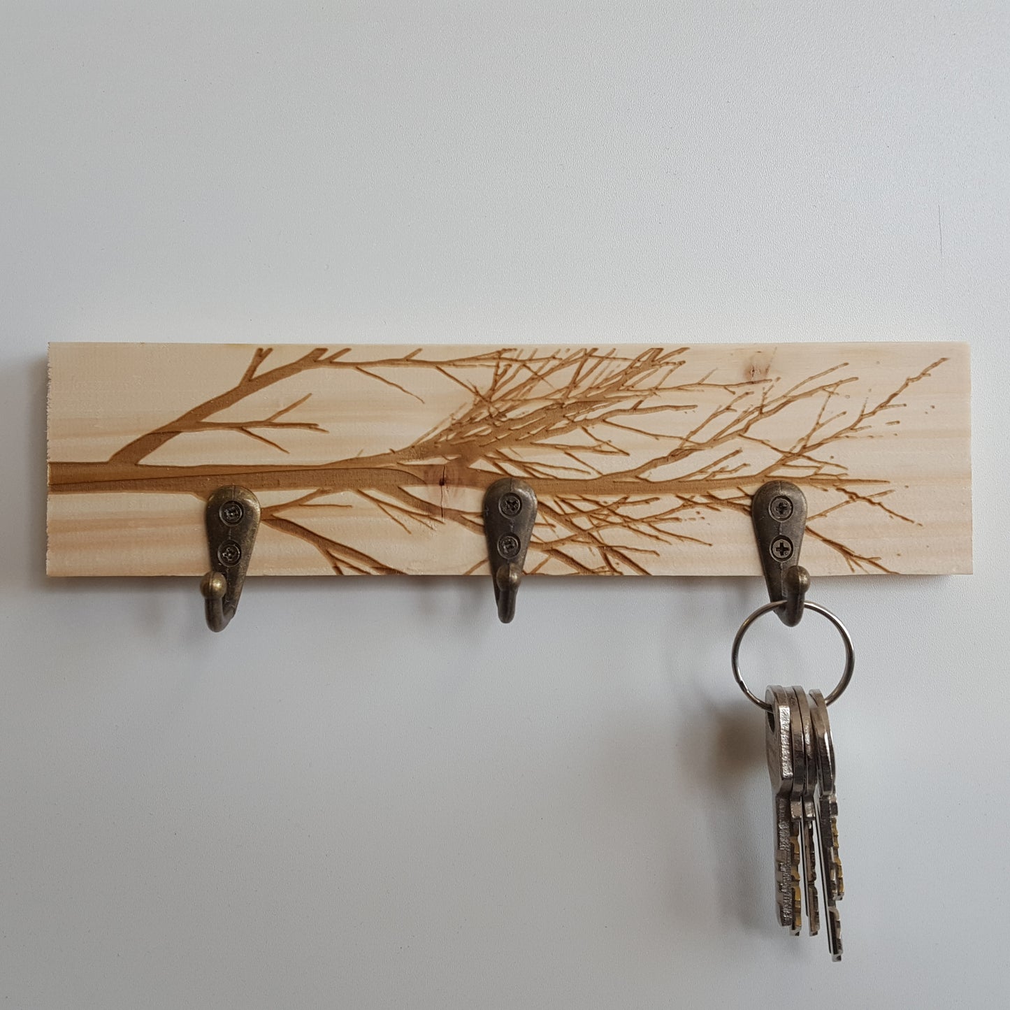 Tree Branch Key Holder