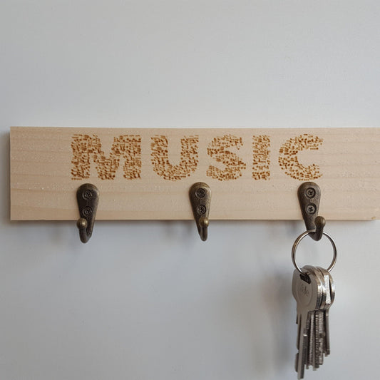 Music Notes Key Holder