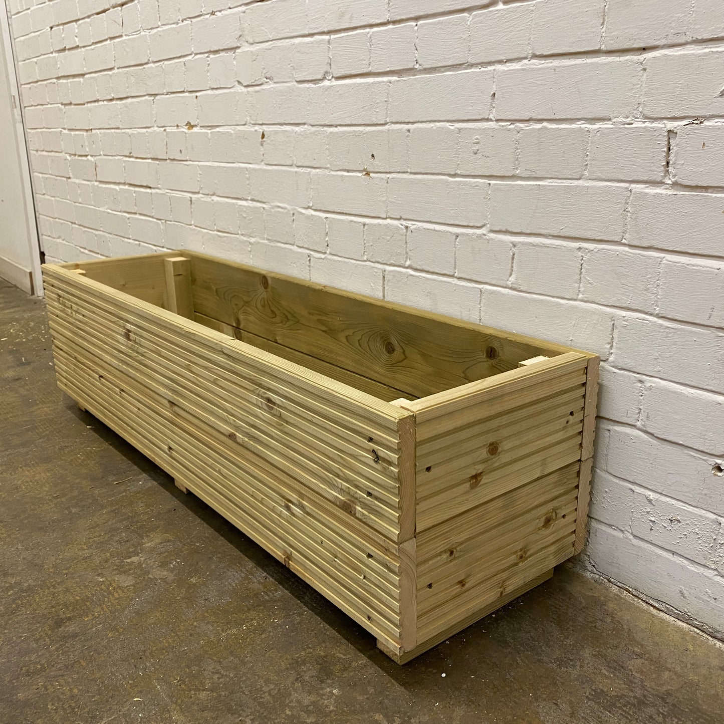 Large120cm Long Decking Planter 120x35x33cm