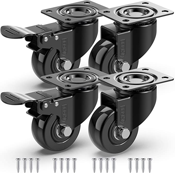 Set of 4 Wheels (for planters)